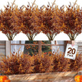 TURNMEON 20 Bundles Artificial Fall Flowers by TURNMEON