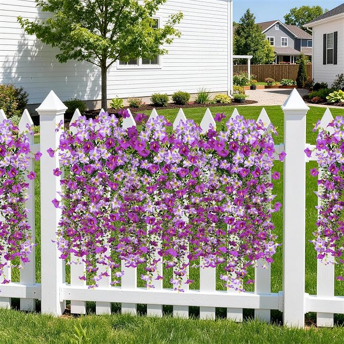 INQCMY Artificial Fake Flowers Plants - Image 5