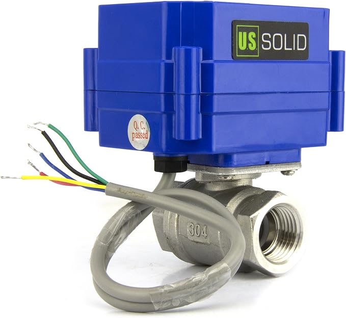 U.S. Solid 1/2" Motorized Ball Valve - Image 2