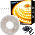 RadiantFlux 40ft Warm White LED Strip Lights, Dimmable Super Bright 600 LEDs by RadiantFlux