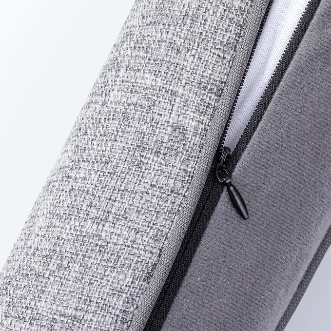 Sunolga Linen Door Draft Stopper, Removable Washable Cover, Blocks Hot and Cold - Image 2