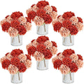 6 Set Pre-Made Flower Table Centerpieces by SEKNHOP