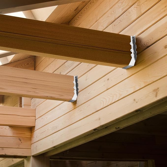 2X10 Joist Hanger 18 Gauge LU210 Galvanizing Face Mount Joist Hangers - Image 2