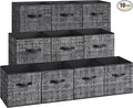 SONGMICS Storage Cubes, 13-Inch Foldable Closet Organizers | Non-Woven Fabric by Unknown