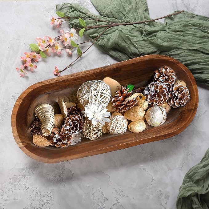 Wooden Dough Bowl - Image 5