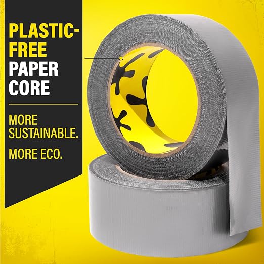 5 Pack Duct Tape Heavy Duty Waterproof - 2 In x 90 Ft - All-Weather - Image 7