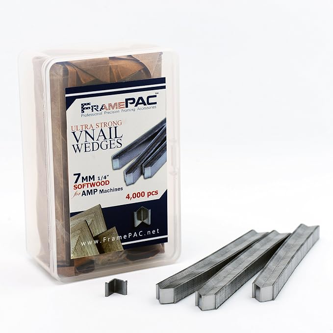 V Nails for Picture Frames Softwood 7mm - - Image 2