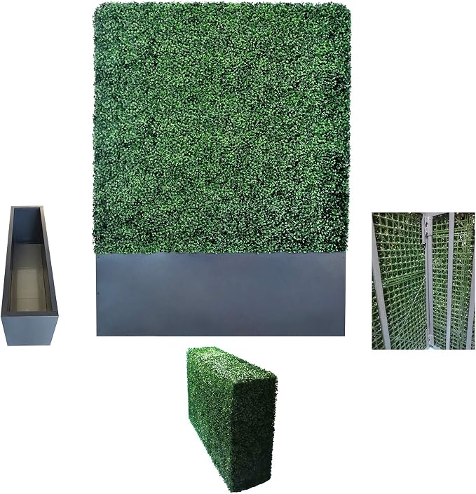 Artificial Boxwood Hedge Wall - Image 6