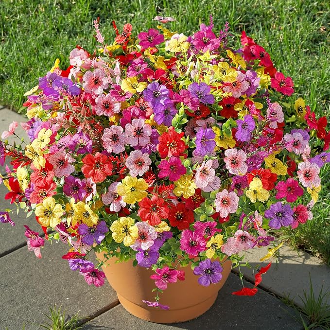 SHareconn 24 Bundles Artificial Flowers - Image 4