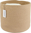 XUANGUO Jute Rope Basket For Girls Boys Kids 16”X14” | Baby Laundry Baskets by XUANGUO