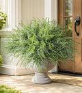 Artificial Faux Outdoor Plants for Spring Summer Decoration, 10 Bundles Fake by Ivydale