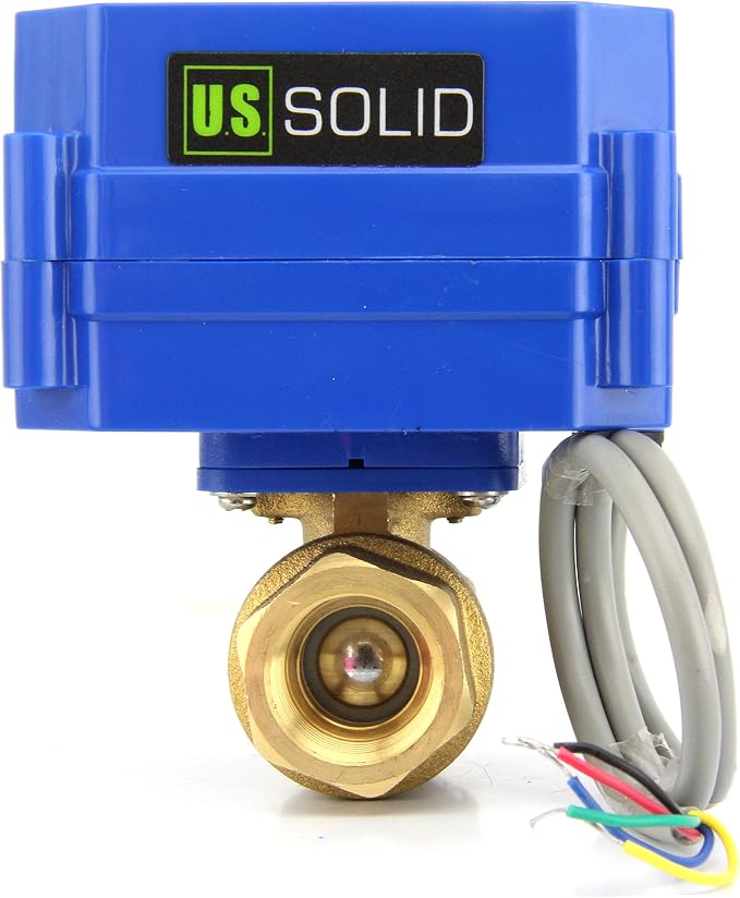 U.S. Solid 1/2" Motorized Ball Valve by USSolid
