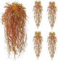 4Pcs Autumn Fake Hanging Fern Plants by dallisten