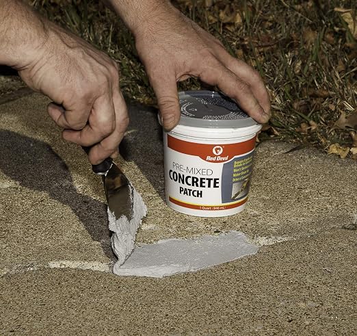 Red Devil 0641 Pre-Mixed Concrete Patch, 1 Gallon, Made in USA - Image 4
