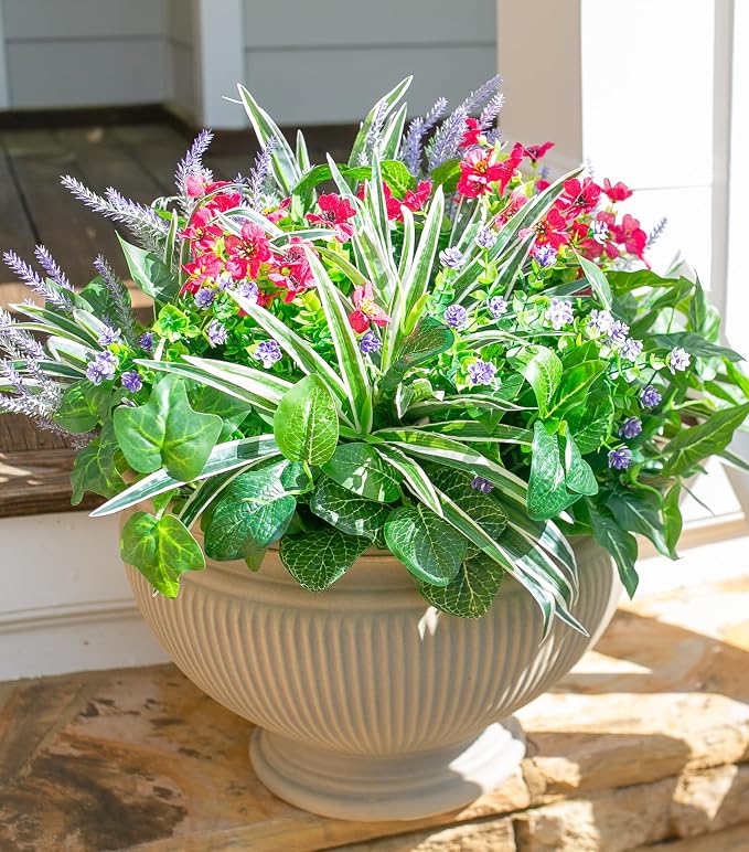 Starttag Artificial Bunches Greenery Plants Fake Plastic Leaves - Image 2