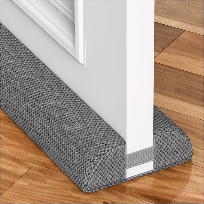 HADOR 32 Inch Door Draft Stopper, Fits 26-32" Doors, 0.5-1.7" Gaps, Blocks by HADOR
