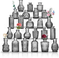 Mini Bud Vases As Wedding Centerpieces by Unknown