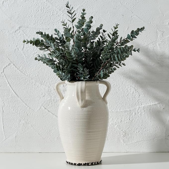 Vaseking White Ceramic Vase by Vaseking
