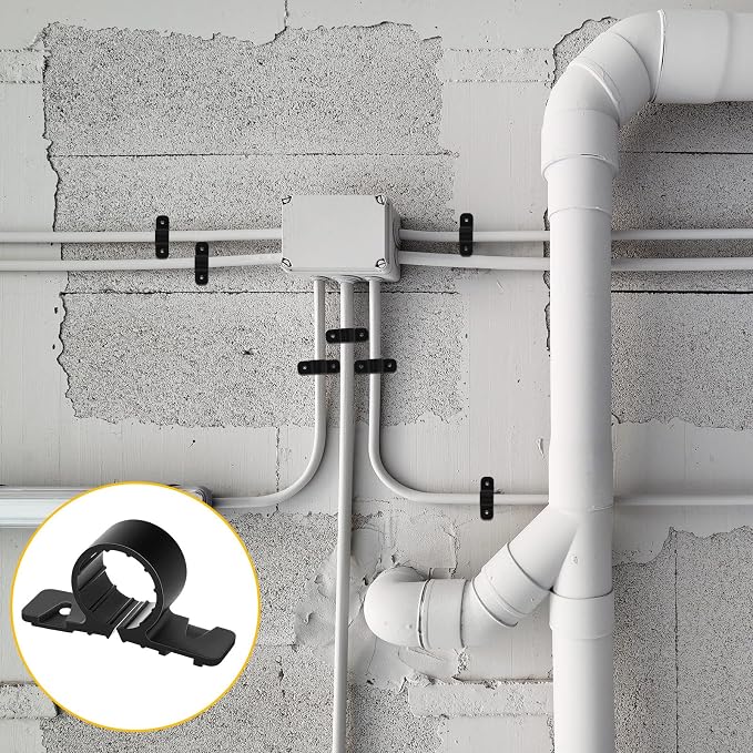 Briwooody 25 Pack 3/4 Inch Pipe Supports Suspension - Image 6