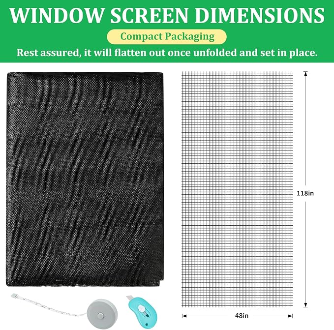 Windows Screen Replacement and Screen Door Repair Kit - Image 3