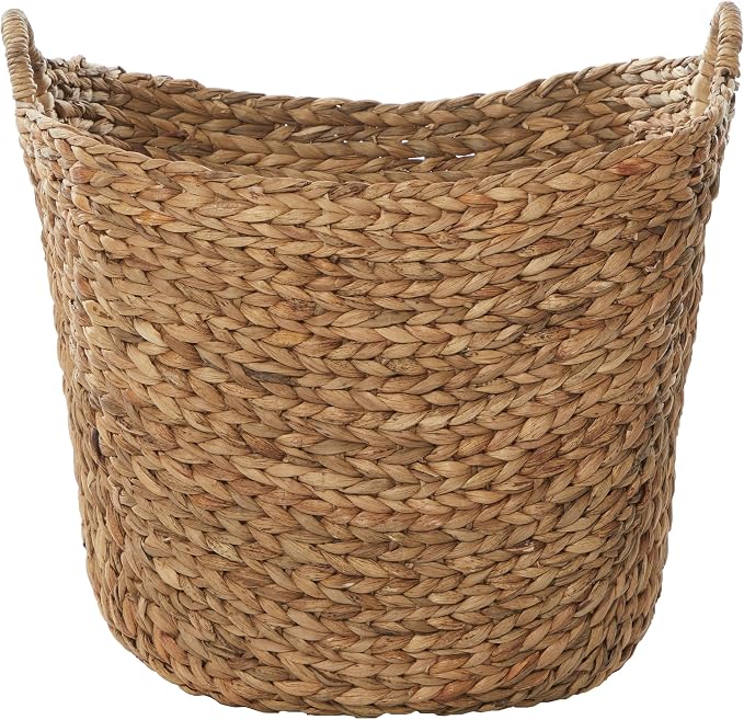 Deco 79 Seagrass Storage Basket, Large Woven Basket, baskets - Image 2