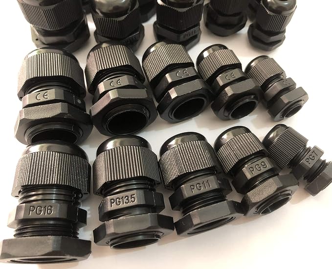 20pcs Cable Gland Waterproof Adjustable 3-13mm Cable Connectors PG7 PG9 PG11 - Image 3