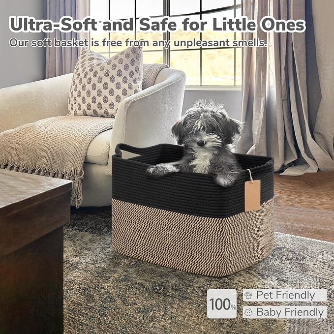 Goodpick 50L Large Woven Storage Basket - Image 6
