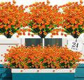 AGIRL Artificial Fall Flowers Fake Mums Outdoor, Faux Plant Porch Decor Home | by AGIRL