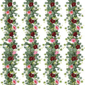 TOCHGREEN 4 Pack Artificial Eucalyptus Flower Garland by TOCHGREEN
