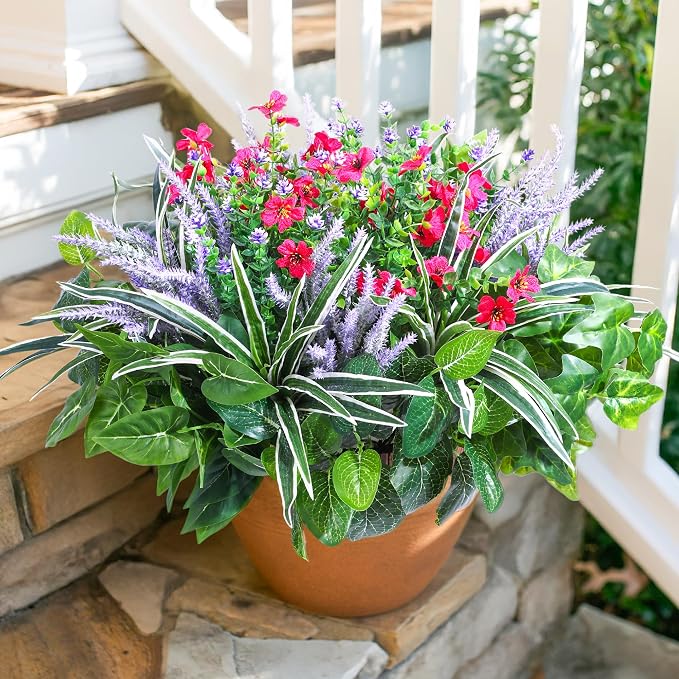 Starttag Artificial Bunches Greenery Plants Fake Plastic Leaves - Image 8