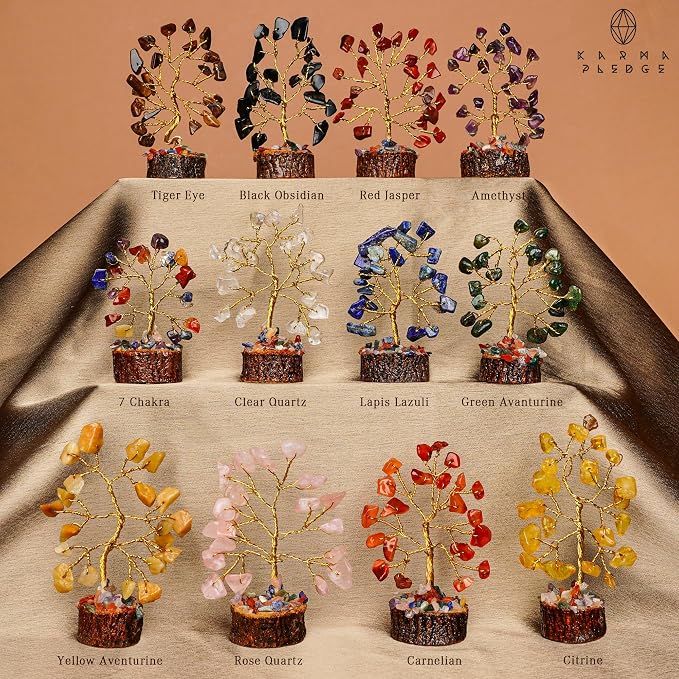 Crystal Tree Set of 12 Unique Birthday Gifts - Image 2