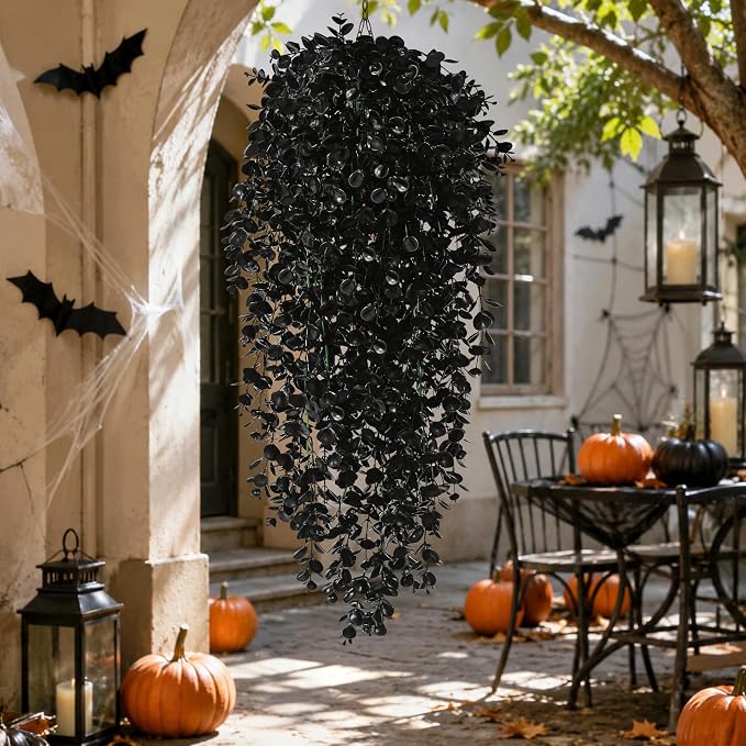 4Pcs Artificial Hanging Plants - Image 5