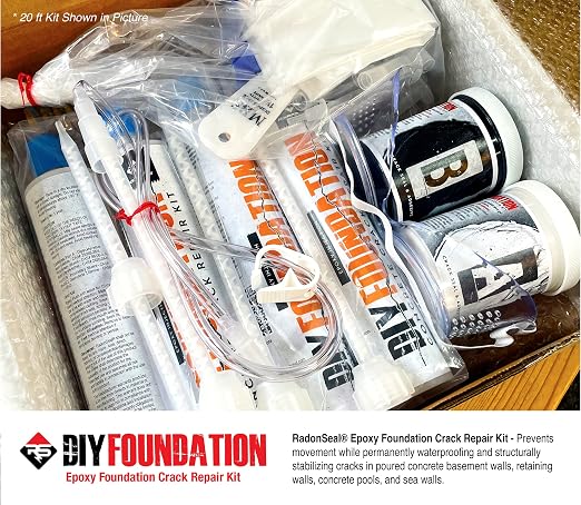 Epoxy Concrete Crack Repair Kit – Low-Viscosity Epoxy Injection - Image 2