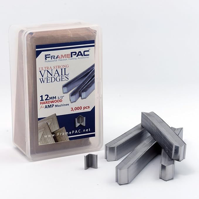 V Nails for Picture Frames Hardwood 12mm - - Image 2