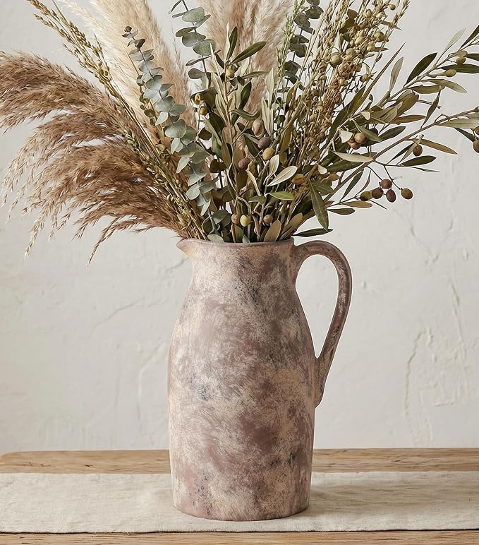 Ceramic Flower Vase with Handles by dreamloom