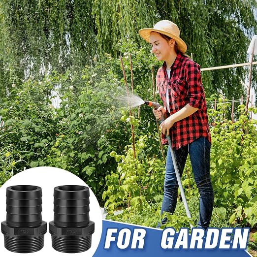 2 Pcs Pool PVC Tube Fitting Barbed Hose Fittings Adapter | Hose Fittings - Image 6