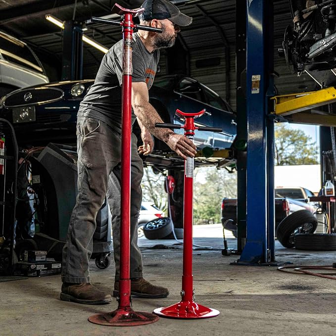 SUNEX TOOLS 6811 3/4 Ton Short Underhoist Stand - Image 7