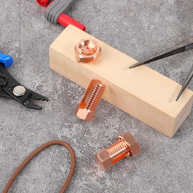 2PCS Split Bolt Connector Superior Strength Split Bolt Connector Copper - Image 8