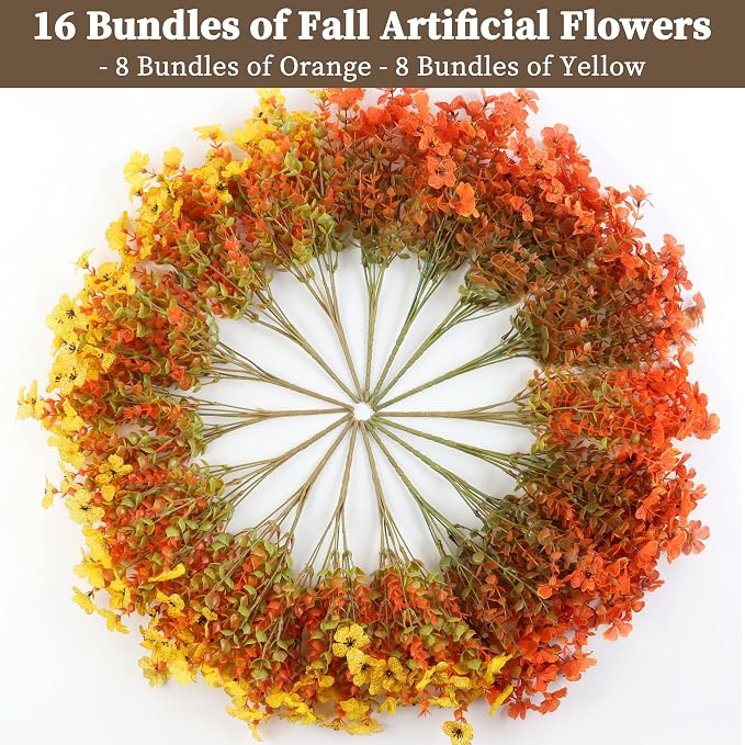ColoPlay 16 Bundles Artificial Mums - Image 2