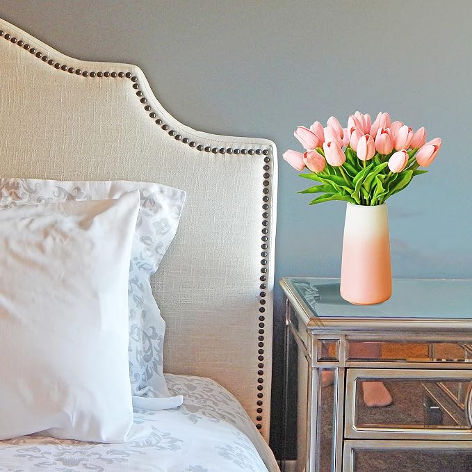 Mandy's 28pcs Artificial Pink Tulips - Image 5