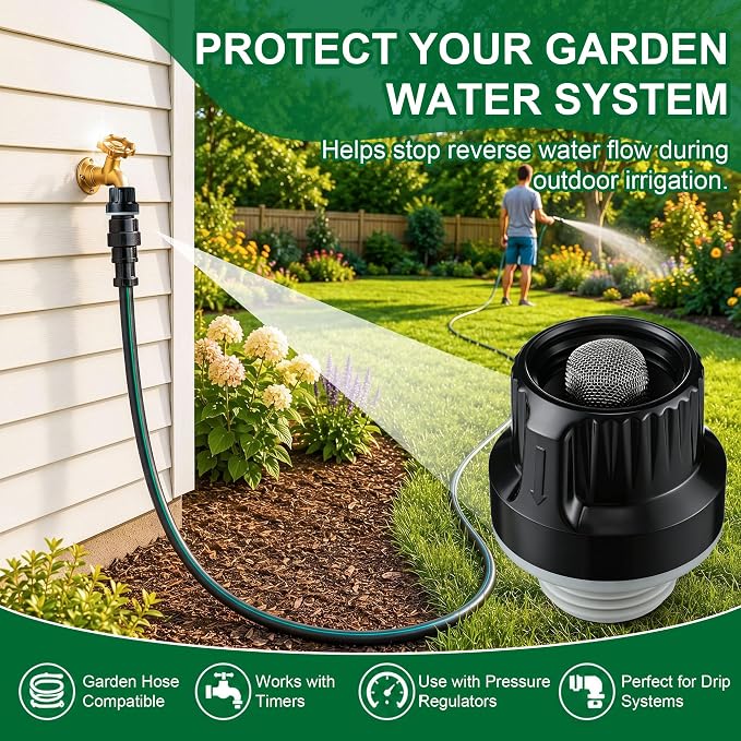 2 Pack Anti-Siphon Backflow Preventer, Replacement Compatible - Image 4