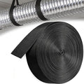 Heavy Duty Duct Strap 150FT Black Nylon Webbing Strap by GTACASS