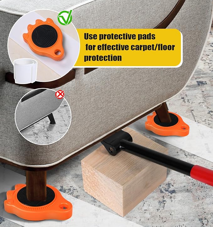 Furniture Lift Mover Dollies Wheel - Image 3