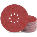 9 inch Sanding Discs 40 Grit 8 Holes Hook and Loop Sandpaper by Awutzut