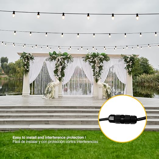 2pcs Waterproof Flood Light Junction Box Underground IP65 Electrical Outdoor - Image 6
