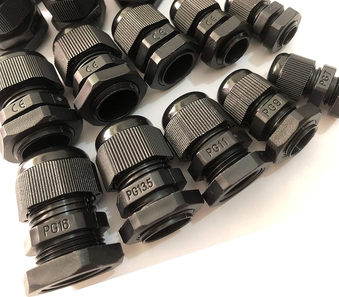 20pcs Cable Gland Waterproof Adjustable 3-13mm Cable Connectors PG7 PG9 PG11 - Image 8