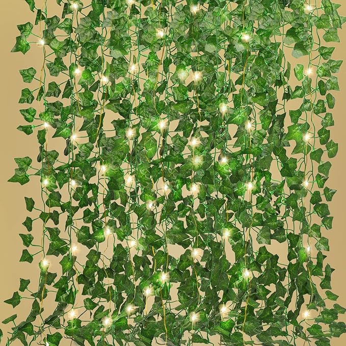 RECUTMS 24 Pack 172Ft Fake Ivy Vines by RECUTMS