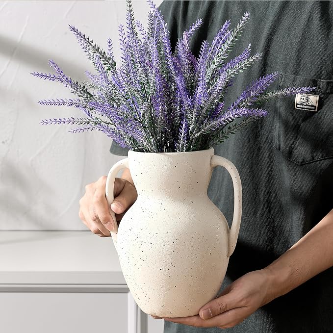 Emotionally Grounded Vase, Vaseking Large Ceramic Rustic Vase - Image 5