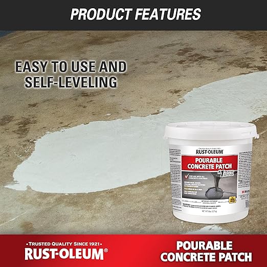Rust-Oleum 369667 Pourable Concrete Patch, 5 lb Pail - Image 3