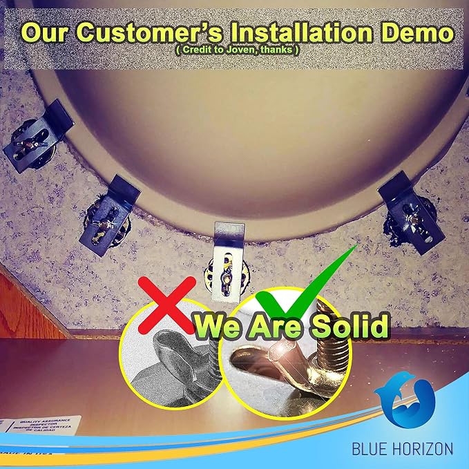 Undermount Sink Clips, Undermounting Sink Brackets, Bathroom Kitchen Ceramic - Image 6